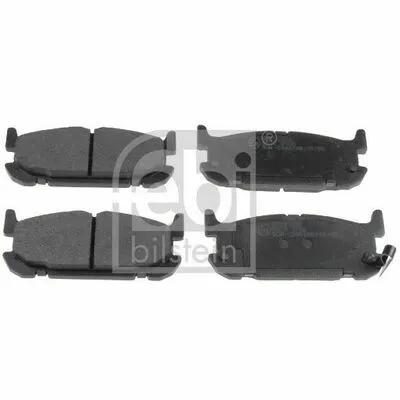 FEBI BILSTEIN 116396 Kit Pastiglie Freno, Freno a Disco Pagamento Sicuro