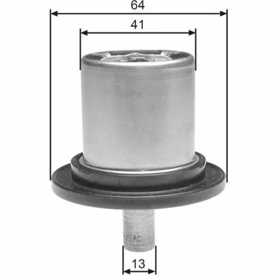 Spedito Oggi GATES TH25882G1 Termostato, Refrigerante