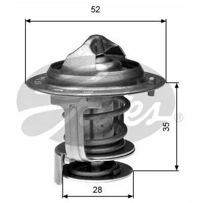 GATES TH29484G1 Termostato, Refrigerante Subito Disponibile