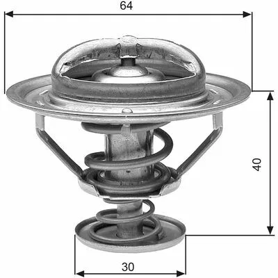 Must-Have GATES TH31182G1 Termostato, Refrigerante