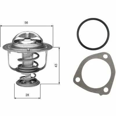 Compra Online GATES TH31276G1 Termostato, Refrigerante