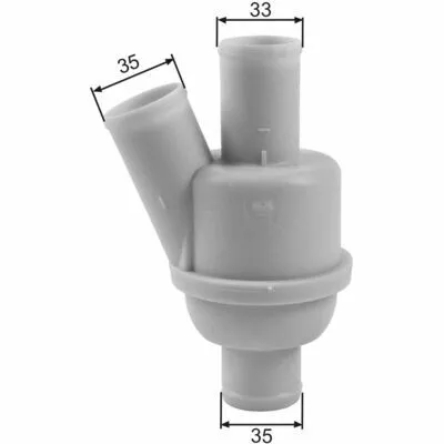 GATES TH35882 Termostato, Refrigerante Ultime Pezzi
