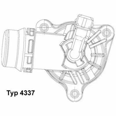 Offerta Lampo WAHLER 4337.105D Termostato, Refrigerante