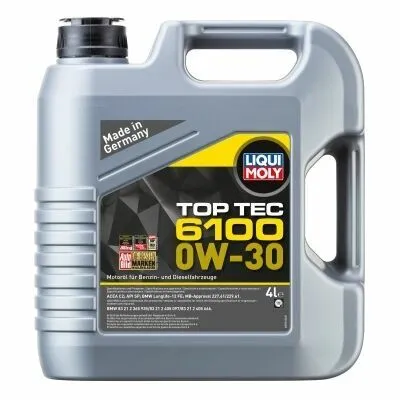 LIQUI MOLY Top Tec 6100 0W-30 20778 Olio Motore Di Tendenza