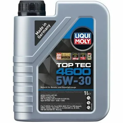 Popolare LIQUI MOLY Top Tec 4600 5W-30 2315 Olio Motore