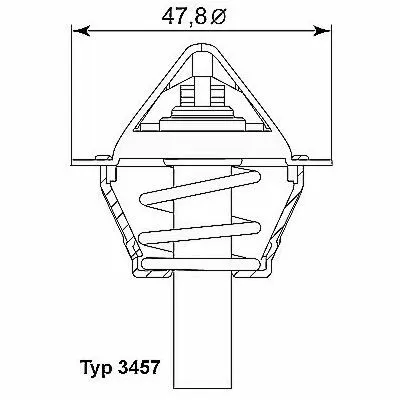 WAHLER 3457.90D Termostato, Refrigerante Direttamente Dal Produttore