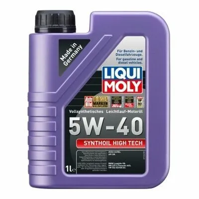 LIQUI MOLY Synthoil High Tech 5W-40 1855 Olio Motore Di Tendenza