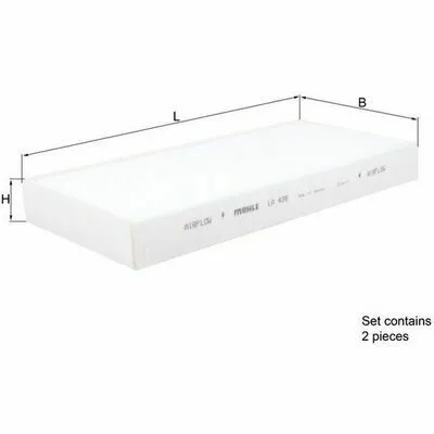 Subito Disponibile MAHLE LA 426/S Filtro, Aria Abitacolo