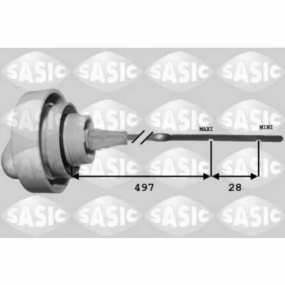 Offerta Del Giorno SASIC 1944002 Asta Controllo Livello Olio