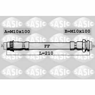 Soddisfatti O Rimborsati SASIC 6600015 Flessibile del Freno