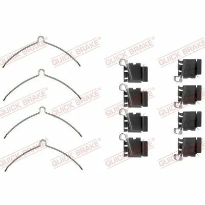 Ultima Occasione QUICK BRAKE 109-1622 Kit Accessori, Pastiglia Freno