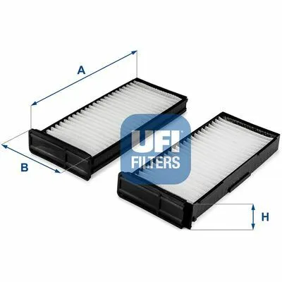 Prezzo Scontato UFI 53.338.00 Filtro, Aria Abitacolo