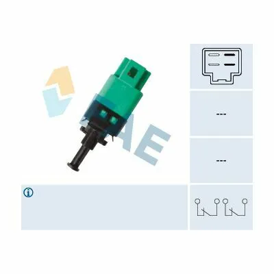 Compra Adesso FAE 24781 Interruttore Luce Freno