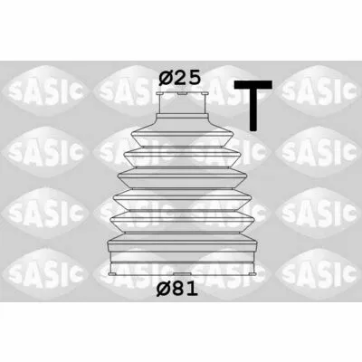 SASIC 1904012 Soffietto, Sterzo Affare