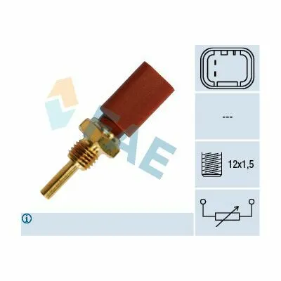 Più Venduto FAE 33710 Sensore, Temperatura Refrigerante