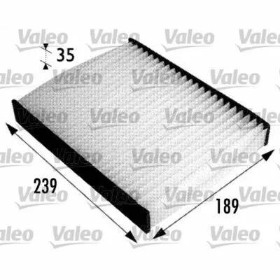 Di Tendenza VALEO ESSENTIAL 698694 Filtro, Aria Abitacolo