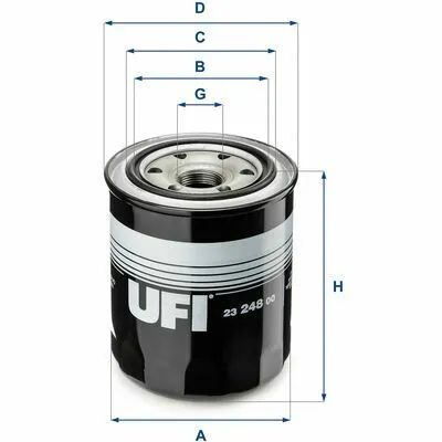 Soddisfatti O Rimborsati UFI 23.248.00 Filtro Olio