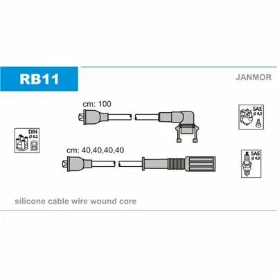 Prezzo Ridotto JANMOR RB11 Cavo Accensione