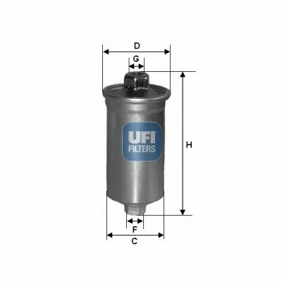 UFI 31.699.00 Filtro Carburante Prezzo Ridotto