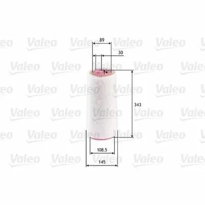 VALEO 585617 Filtro Aria Professionale