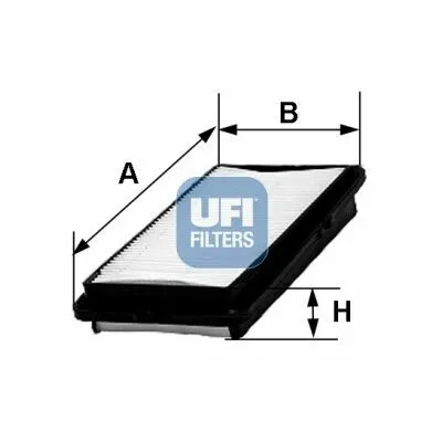 Prezzo Conveniente UFI 30.380.00 Filtro Aria