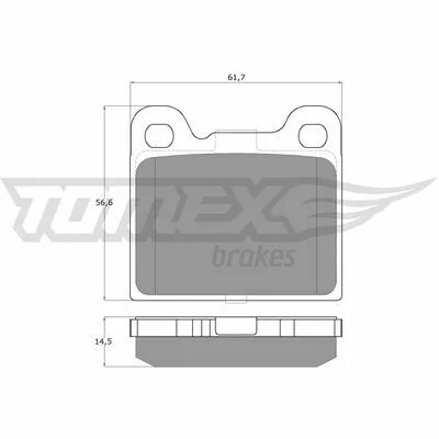 Compra Online TOMEX BRAKES TX 15-06 Kit Pastiglie Freno, Freno a Disco