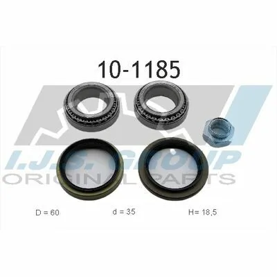 Vendita Finale IJS GROUP Technology & Quality 10-1185 Kit Cuscinetto Ruota
