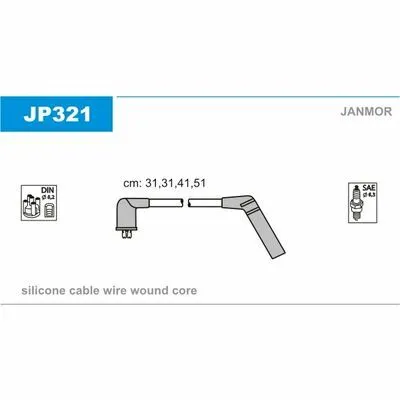 Offerta Speciale JANMOR JP321 Cavo Accensione
